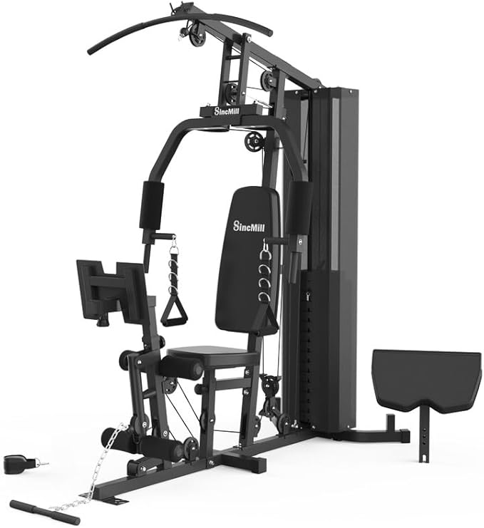 SincMill Home Gym Multifunctional Full Body Workout Equipment for Home Exercise Fitness-StrideForce Fitness