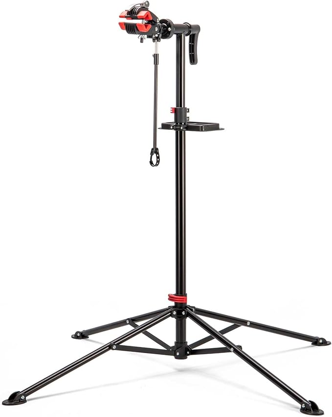 CXWXC Bike Repair Stand - Bike Stand For Maintenance Workstand - Ebike Repair Stand Shop Home Mechanics for E Bike, Bike Mountain Bike and Road Bike (Style:F)-StrideForce Fitness
