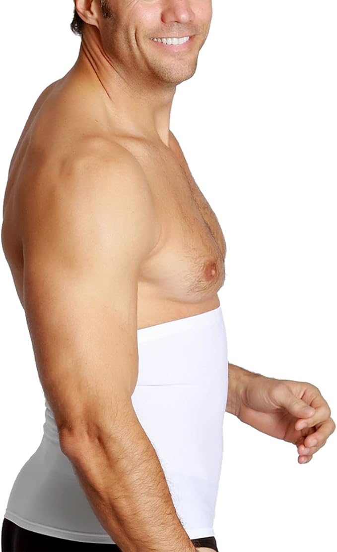 Insta Slim Men’s Slimming Compression Firming Belt, Slimming, Tummy Control, Special Occasions, Back Support, Posture Support-StrideForce Fitness