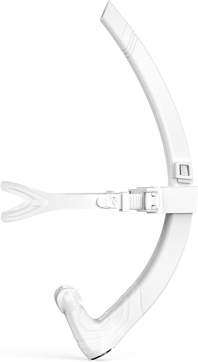 Greatever Detachable Portable Snorkel for Lap Swimming Unisex-Adult Silicone Adjustable Headband One Way Exhaust Valve-StrideForce Fitness