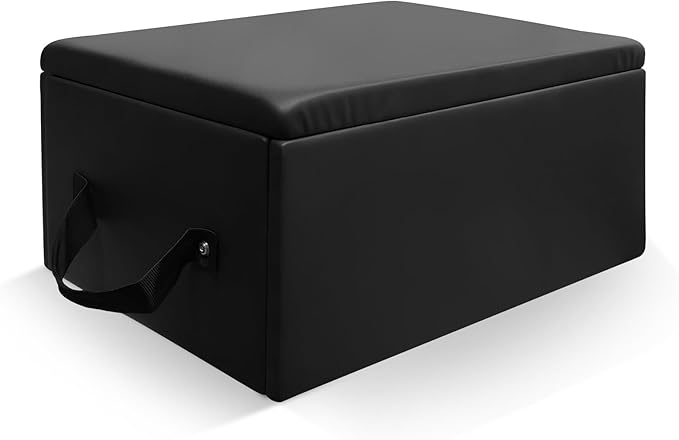 Foldable Pilates Reformer with Sitting Box, Double Jump Boards – Wooden Pilates Reformer Machine with Velvet Straps, German Springs, Smooth Aluminum Rails, Pilates Machine for Home-StrideForce Fitness