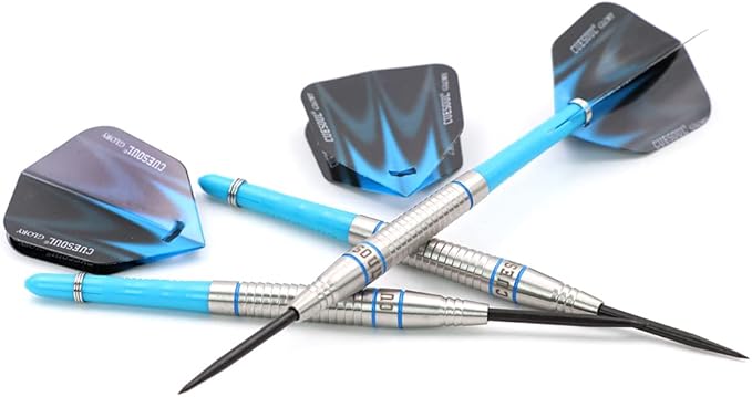 CUESOUL Professional Tungsten Steel Tip Dart Set 85% Tungsten 22g/24g/26g-Glory Series-StrideForce Fitness