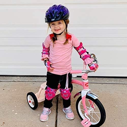 Soft-Style Kids Knee and Elbow Pads with Bike Gloves, Flexible Impact-Resistant Gear for Ages 2-11, Designed for Balance Bikes, Roller-Skating, and Skateboarding-StrideForce Fitness