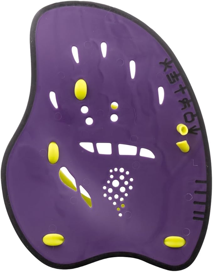 Arena Unisex Adult Vortex Evolution Swimming Hand Paddles for Women and Men Adjustable Straps Curved Design-StrideForce Fitness