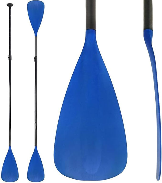 LBW SUP Paddle Board Paddle Stand up Paddleboard Paddles - 3-Piece or 4-Piece Floating Alloy Portable SUP Kayak Paddle Adjustable 2-Sided Paddle-StrideForce Fitness