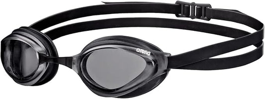 ARENA Unisex Python Racing Swim Goggles for Men and Women Anti-Fog No Leak Max Comfort Dual Strap, Mirror/Non-Mirror Lens-StrideForce Fitness