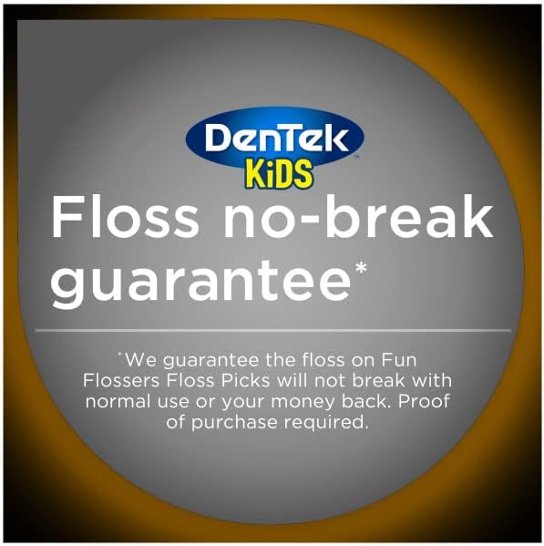 DenTek Kids Fun Flossers, Wild Fruit Flavor, 40 Each (Pack of 6)