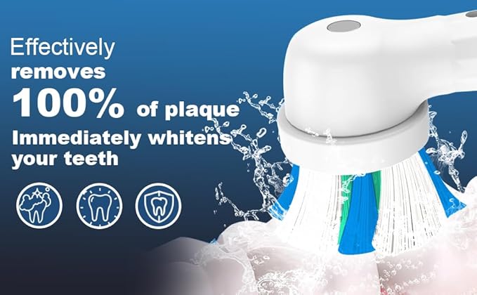 10 Pcs IO Replacement Heads Compatible with Braun Oral B IO Series Electric Toothbrush, Brush Heads ompatible with Oral B IO 2 3 4 5 6 7 8 9 10 for Teeth Clean (White)