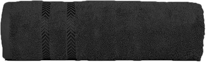 CASA COPENHAGEN Ember, 500 GSM, 16x28 Inches, Hand Towels, Set of 12 Towels, Super Soft and Absorbent, Egyptian Cotton Towels for Bathroom & Kitchen - Light Grey +White +Black +Dark Grey-StrideForce Fitness