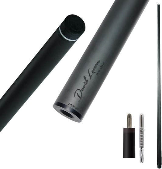 29.13" /Radial Wavy 3/8-10 3/8-11 3/8-14 Uni-Loc 5/16-18 Carbon Pool Cue Single Shaft, Low Deflection Technology, Ultra-Smooth, pro Taper, Easy to Control-StrideForce Fitness