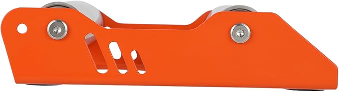 Motorcycle Wheel Cleaning Stand 600 Capacity Paddock Roller Stand Universal for Tire Cleaning Chain Lubrication for Dirt Pit Street Bike Orange-StrideForce Fitness