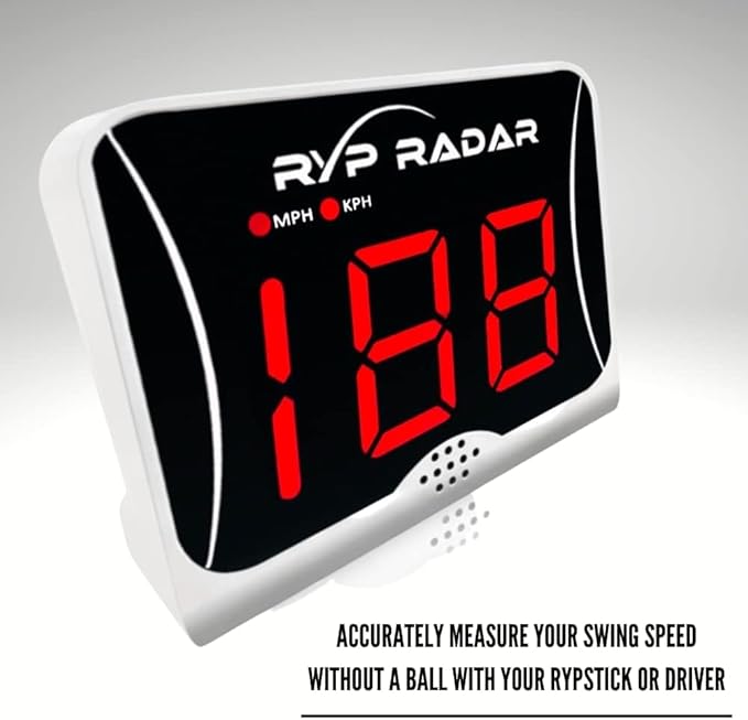 RYP Golf Radar Swing Speed Monitor and Radar for Rypstick-StrideForce Fitness