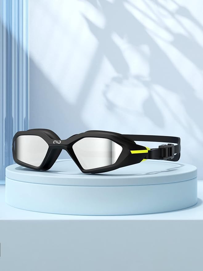 COPOZZ Men's Swim Goggles, Swimming Goggles Anti-fog No Leaking UV Protection for Adult men-StrideForce Fitness