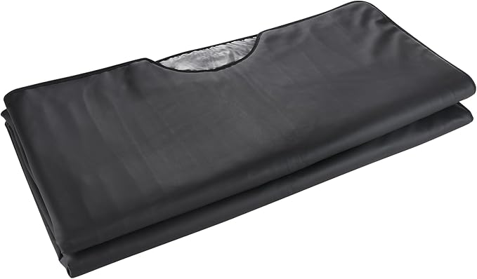 VEVOR Sauna Blanket for Detoxification, Portable Far Infrared Sauna for Home, PU Sauna Bag w/Therapy Stones & Carbon Fiber Heating, 1-6 Level Adjustable Temp 95-185℉, 1-60 Minutes Timer, 75 x 35in-StrideForce Fitness