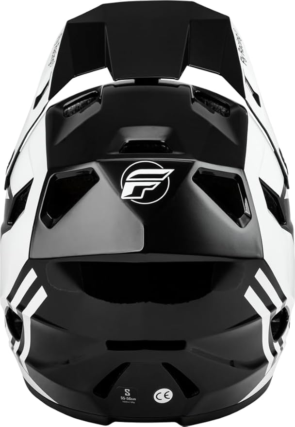 Fly Racing Rayce Full-Face Mountain Bike/BMX Helmet – ASTM F1952 DH Certified, CPSC 1203, CE EN1078, Poly-Alloy Shell, TFV Ventilation, Removable Liner-StrideForce Fitness