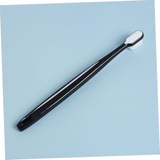 2Pcs Soft Toothbrush for Adults Sensitive Gum Care Super Soft Bristles for Plaque Removal Ergonomic Handle for Home and Travel Use