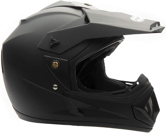MMG Adult Motorcycle Off Road Helmet DOT - MX ATV Dirt Bike Motocross UTV - with Goggles-StrideForce Fitness