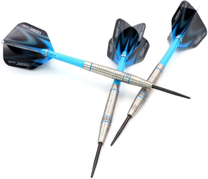 CUESOUL Professional Tungsten Steel Tip Dart Set 85% Tungsten 22g/24g/26g-Glory Series-StrideForce Fitness