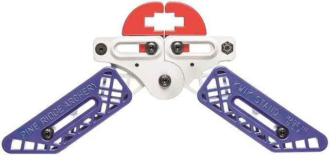 Pine Ridge Archery Kwik Stand Bow Support, Fit on Most Bow Limbs, Perfect for Ground or Box Blind Hunting-StrideForce Fitness