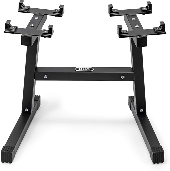 SMRTFT NUOBELL Adjustable Dumbbells | The Original All-in-One NUOBELL Adjustable Dumbbell Set | Feel Real Like Traditional Dumbbells | Highly Durable | Best 2 Year Warranty-StrideForce Fitness