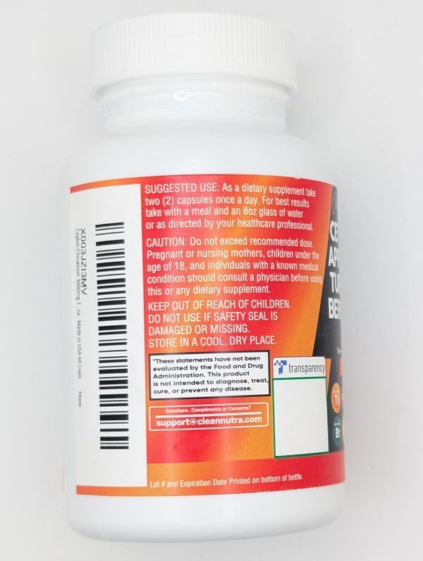 Clean Nutraceuticals Ceylon Cinnamon Turmeric Apple Cider Vinegar Ginseng Berberine Plus Bitter Melon Gymnema Milk Thistle Fenugreek - 2Pack-StrideForce Fitness