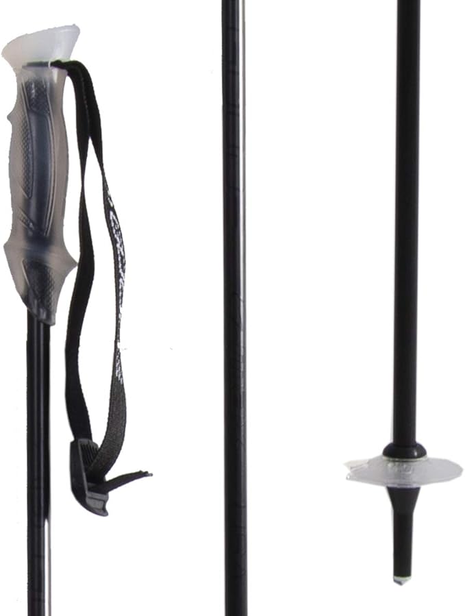GOODE G-Max Summit Ski Poles – Lightweight & Durable Carbon Composite Downhill Ski Poles for Men & Women – Ergonomic Grip & Shock Absorbing Design – Pair-StrideForce Fitness