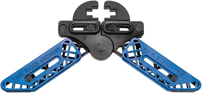 Pine Ridge Archery Kwik Stand Bow Support, Fit on Most Bow Limbs, Perfect for Ground or Box Blind Hunting-StrideForce Fitness