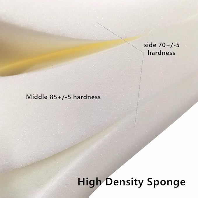 NGT new guide steps Yoga Bolster Pillow for Meditation and Support - Rectangular Yoga Cushion Foam Wedges Washable Suede Pillowcase for Men and Women with Carry Handles.…-StrideForce Fitness