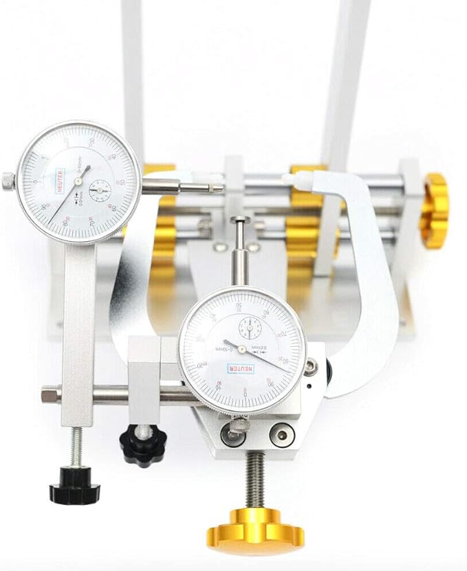 Wheel Truing Stand, Professional Bike Truing Stand for Maintenance with 3 Gauges, Bicycle Repair Tools, Accepts Wheels 13"-38"-StrideForce Fitness