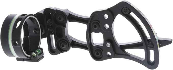 TRUGLO Range Rover Single-Pin .019" Dia Right-Handed Archery Hunting Moving Black Bow Sight with Standard Adjustment - Light Not Included-StrideForce Fitness