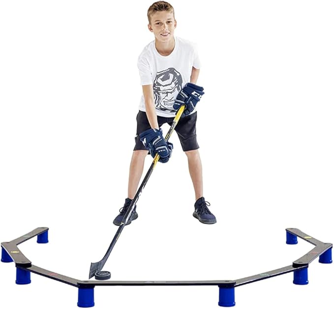 Hockey Revolution Lightweight Stickhandling Training Aid, Equipment for Puck Control, Reaction Time and Coordination-StrideForce Fitness