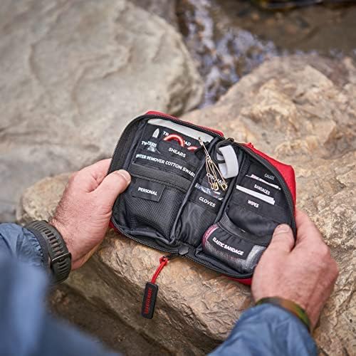 Surviveware 51 Pcs Comprehensive Premium Survival First Aid Kit - Medical Emergency Kit for Travel Camping Gear, Home Essentials & Outdoor Emergencies - HSA & FSA Eligible Survival Kit-StrideForce Fitness