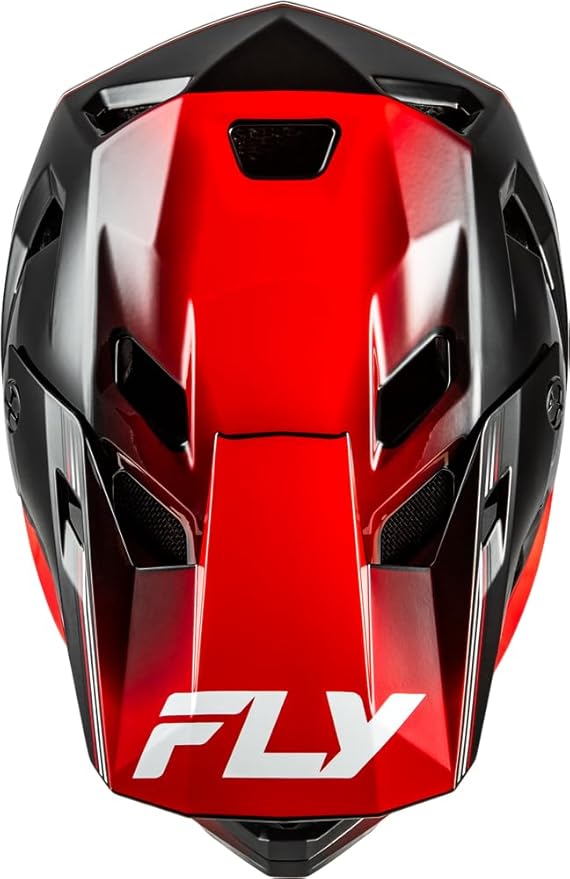 Fly Racing Rayce Full-Face Mountain Bike/BMX Helmet – ASTM F1952 DH Certified, CPSC 1203, CE EN1078, Poly-Alloy Shell, TFV Ventilation, Removable Liner-StrideForce Fitness