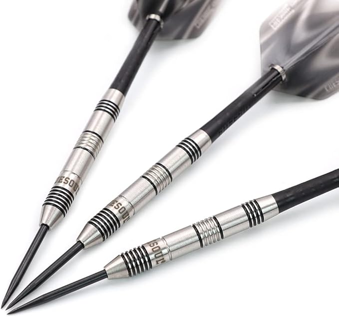 CUESOUL Professional Tungsten Steel Tip Dart Set 85% Tungsten 22g/24g/26g-Glory Series-StrideForce Fitness