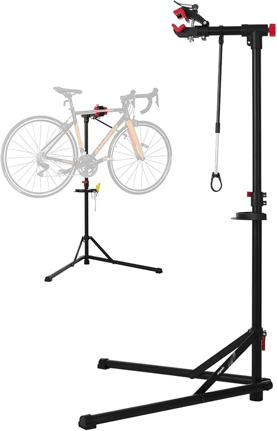 UNISKY Bike Repair Stand for Maintenance Height Adjustable Rack with Quick Release Bicycle Mechanics Maintenance Workstand-StrideForce Fitness