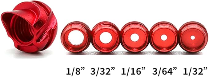 Linkboy Archery 37/45 Degree Hooded Peep Sight Compound Bow Peep Sight Inner Core 6X/8X Clarifier Aperture Lens Kits for Hunting-StrideForce Fitness