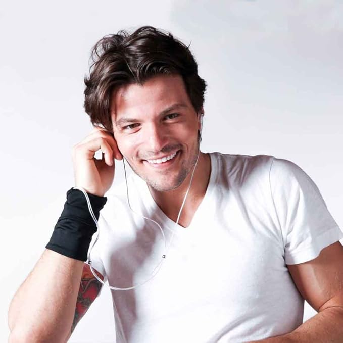 Sprigs Banjees 2 Pocket Wrist Wallet/Wrist Band/Wrist Pocket for Travel, Walking, & Running. Wallet Pouch That Holds Cash, Card, ID's, and More-StrideForce Fitness