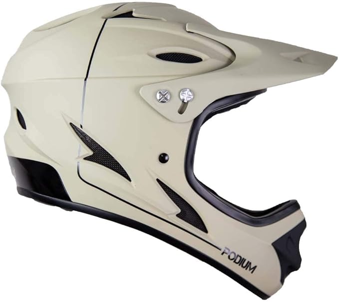 Demon United Podium Fullface Bike Helmet- 13 Vents- Lightweight- Breathable-StrideForce Fitness