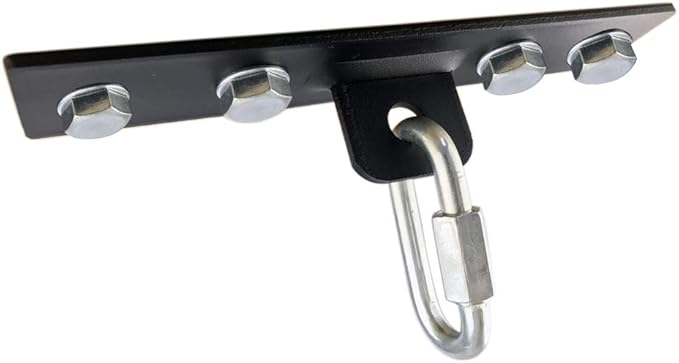 Qualward Heavy Bag Hanger Bracket for Wood Beam, Stainless Steel Swing Hangers Ceiling Wall Mount-StrideForce Fitness