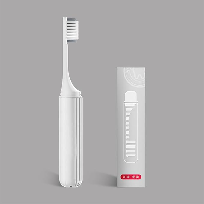 Orthodontic Toothbrush - Folding Portable Travel Toothbrush | Soft Bristle Braces Cleaning Set | Care Solution Sensitive Gum Support for Adults, Kids, Business Trip Daily Multiple Used