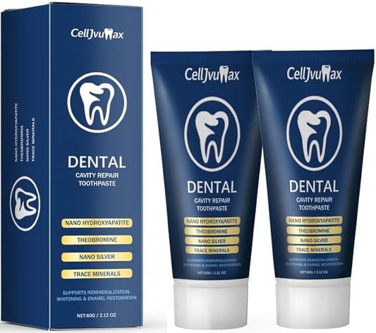 Enamel Repair Toothpaste for Cavity Protection, Transparent Gel to Strengthen Teeth and Support Gum Health, Daily Dental Care for Oral Hygiene (02)