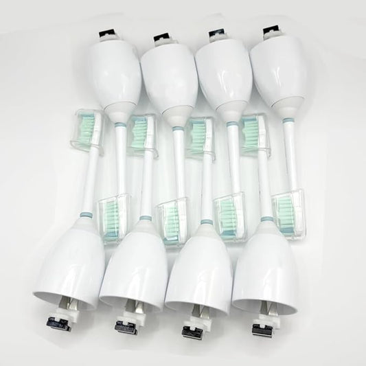 Replacement Toothbrush Heads HX7023/7022 Compatible with Philip Sonic HX5810 HX5620 HX5610 HX5910 HX5611, E-Series, Essence, Xtreme, Elite, Advance and Other Screw-on Electric Toothbrush, 6 Pack (8)