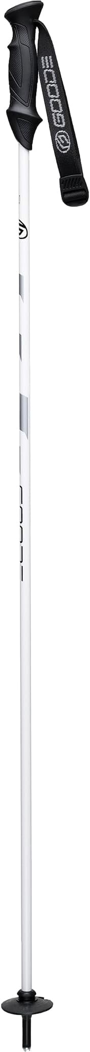 Goode G-Max Pole with Patented Composite Fiber Shaft, White/Silver, 46-Inch/115cm-StrideForce Fitness