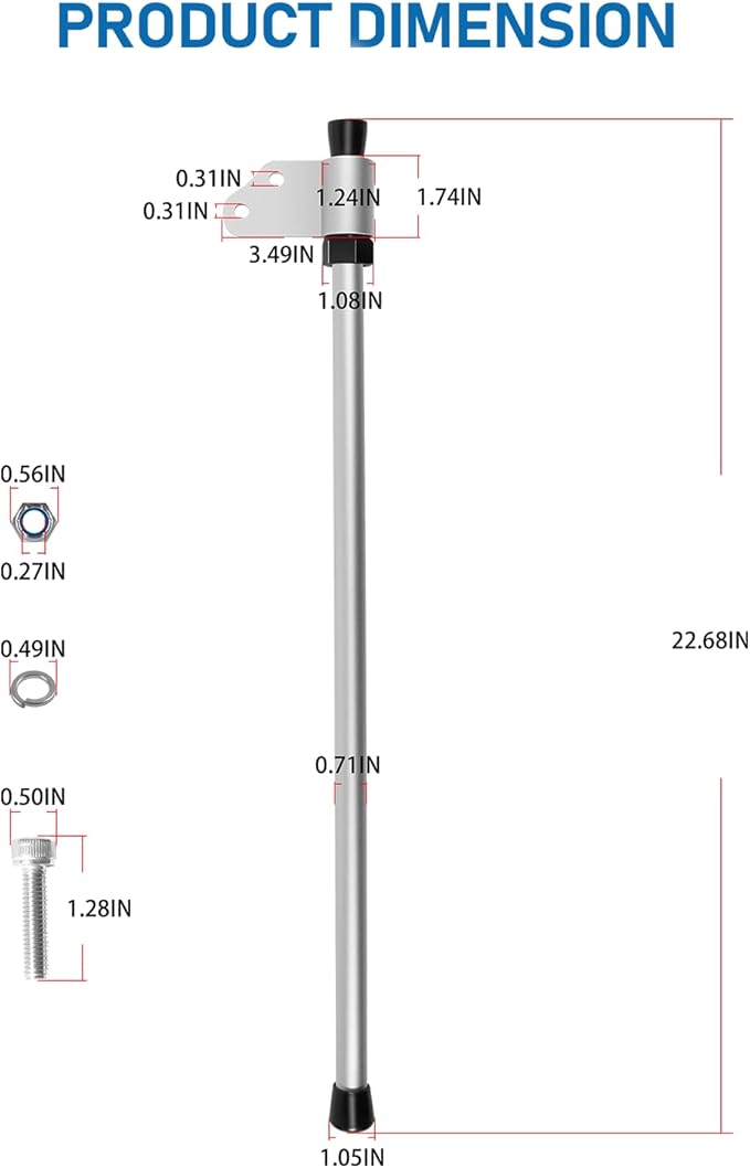 Replace Part for 1862050 Bow-Mount Stabilizer Kit Compatible with Ultrex, Fortrex and Riptide SF Models-StrideForce Fitness