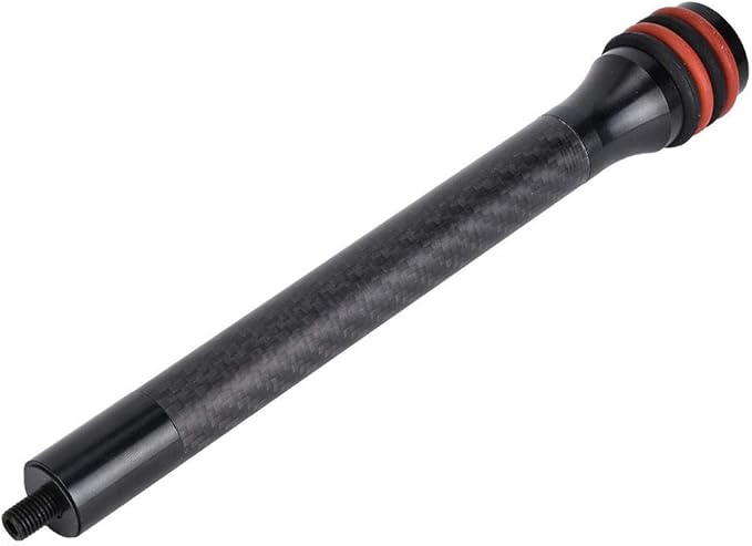Life 8 inch Bow Arrow Shock Absorber, Carbon Fiber Rubber Archery Accessories for Sports Hunting, Compound Bow Stabilizer Accessory for Limb-StrideForce Fitness