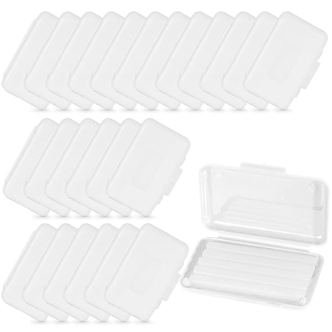 OBTANIM 24 Pack White Braces Wax Dental Care Orthodontic Wax for Braces Wearer