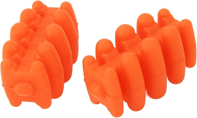 FOSA Archery Bow Limbs Stabilizer, Silicone, Universal Vibration Dampener, for (Orange)-StrideForce Fitness