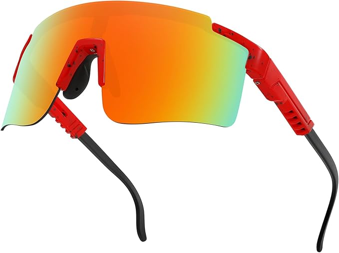 MALIDAK Sports Sunglasses for Mens Women Youth Baseball Sunglasses UV400 Protection Men Cycling Glasses-StrideForce Fitness