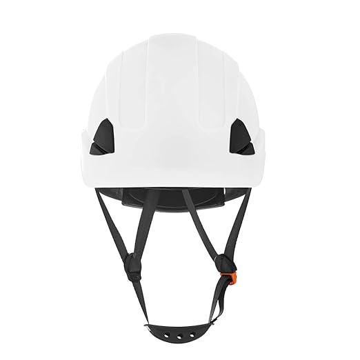 Jackson Safety CH300 Climbing-Style Hard Hat - Non-Vented Construction Helmet with Chin Cup - ANSI Z89.1 & OSHA Compliant - (Multiple Colors)-StrideForce Fitness