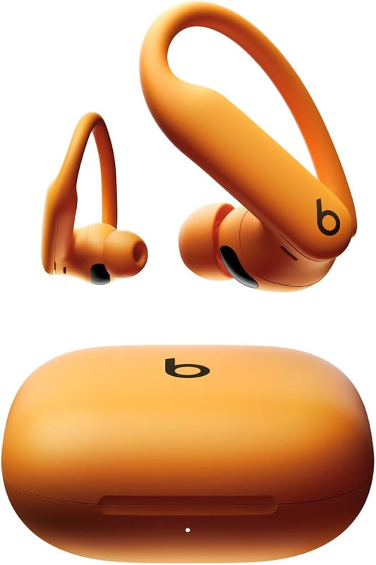Beats Powerbeats Pro 2 Wireless Bluetooth Earbuds - Noise Cancelling, Heart Rate Monitor, IPX4, Up to 45H Battery & Charging Case, Works with Apple & Android - Electric Orange-StrideForce Fitness